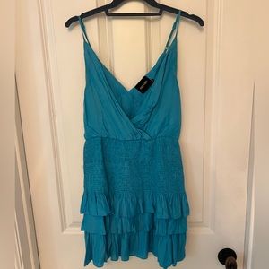 BLUE DO+BE MINI DRESS